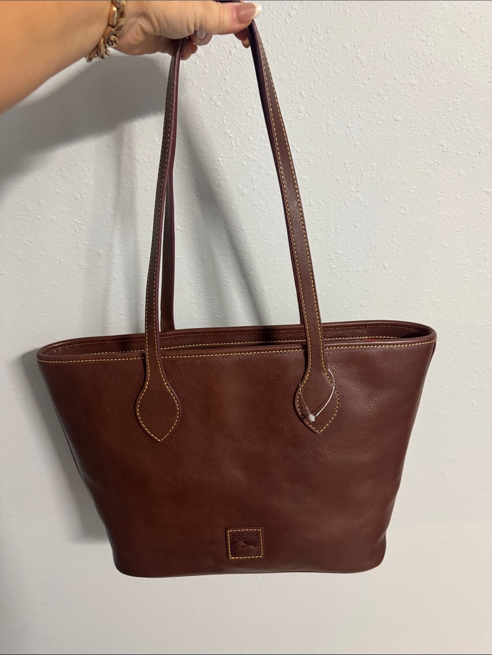 Dooney & Bourke Brown Leather Tote